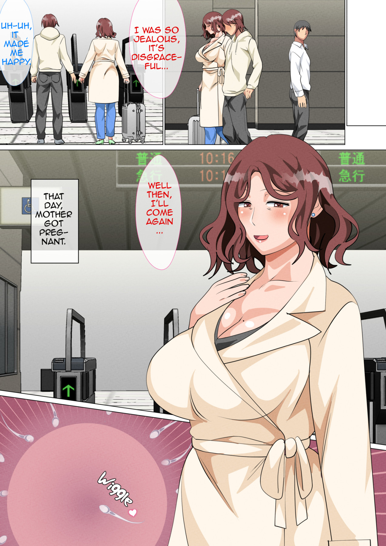 Hentai Manga Comic-Mother Visiting Her Son in Tokyo-Read-106